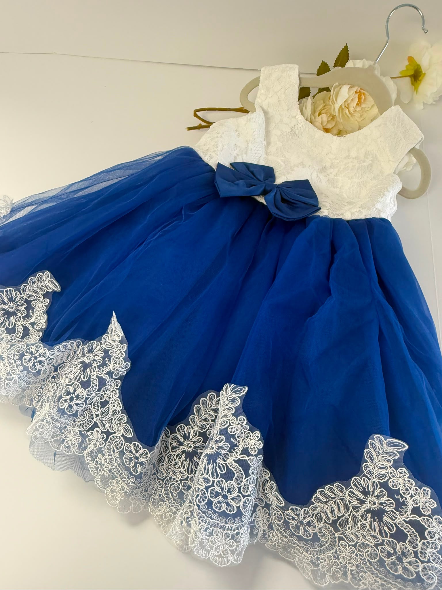Royal Blue Girl Dress for 2-3 Yrs Old