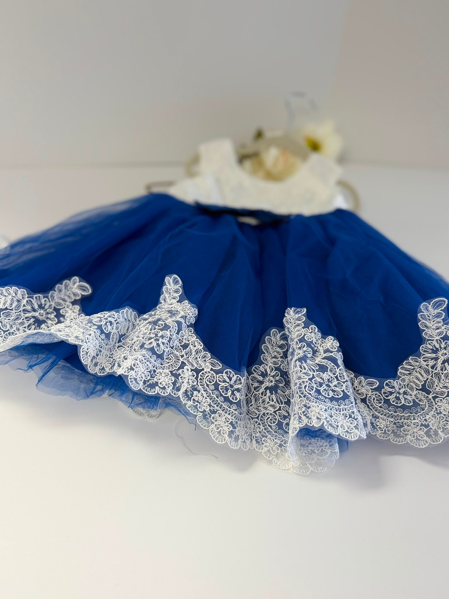 Royal Blue Girl Dress for 2-3 Yrs Old
