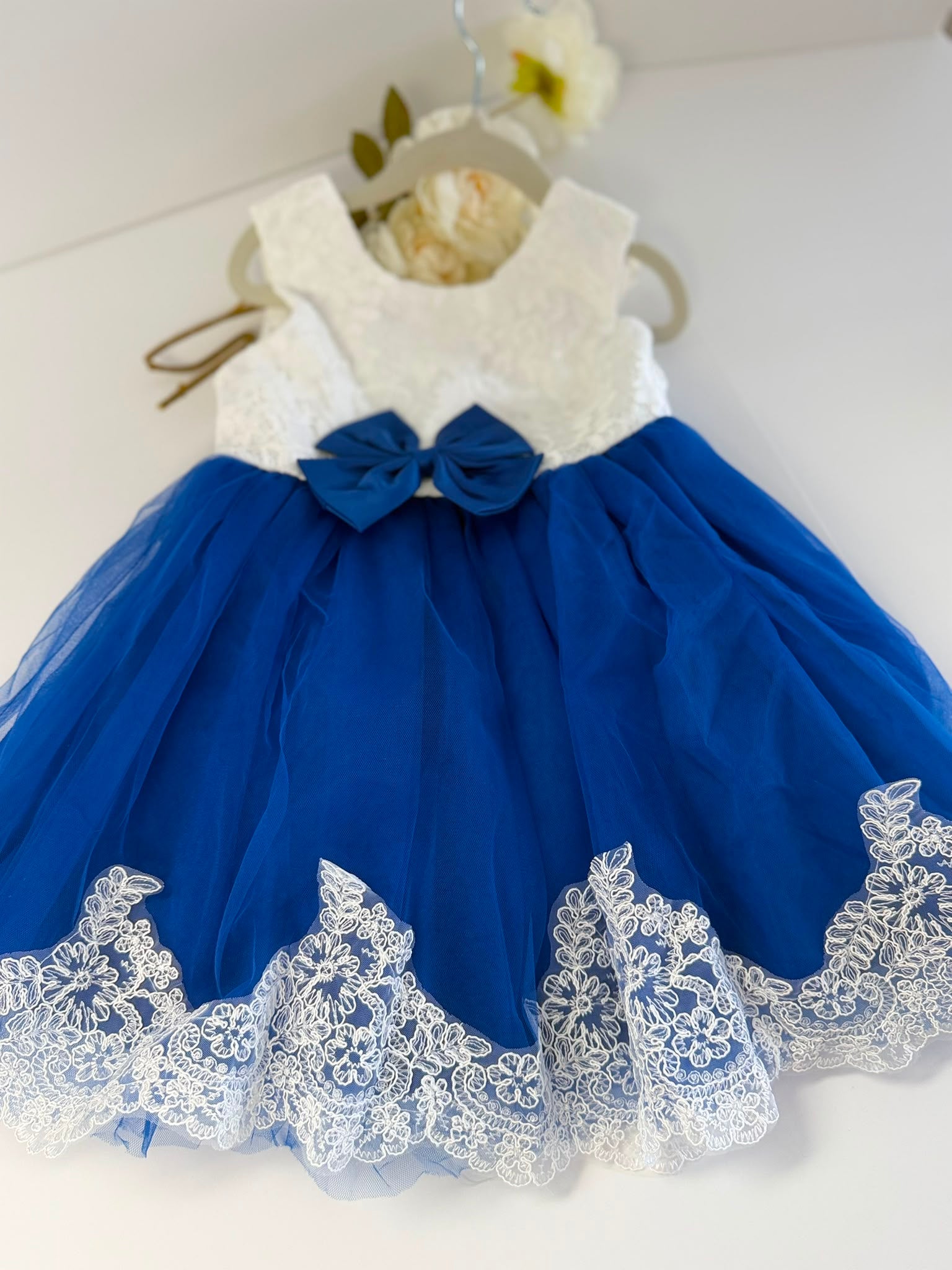 Royal Blue Girl Dress for 2-3 Yrs Old