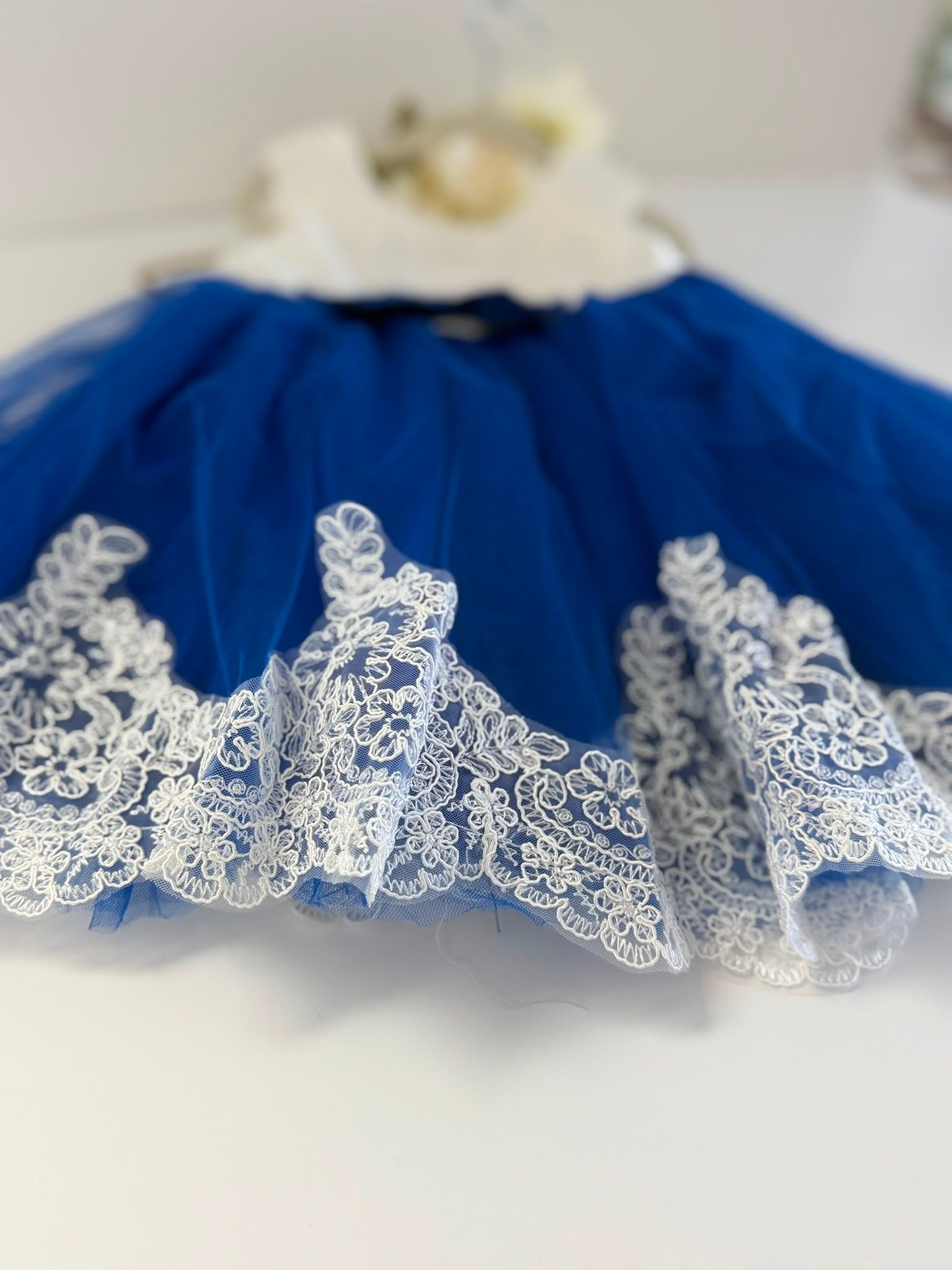 Royal Blue Girl Dress for 2-3 Yrs Old