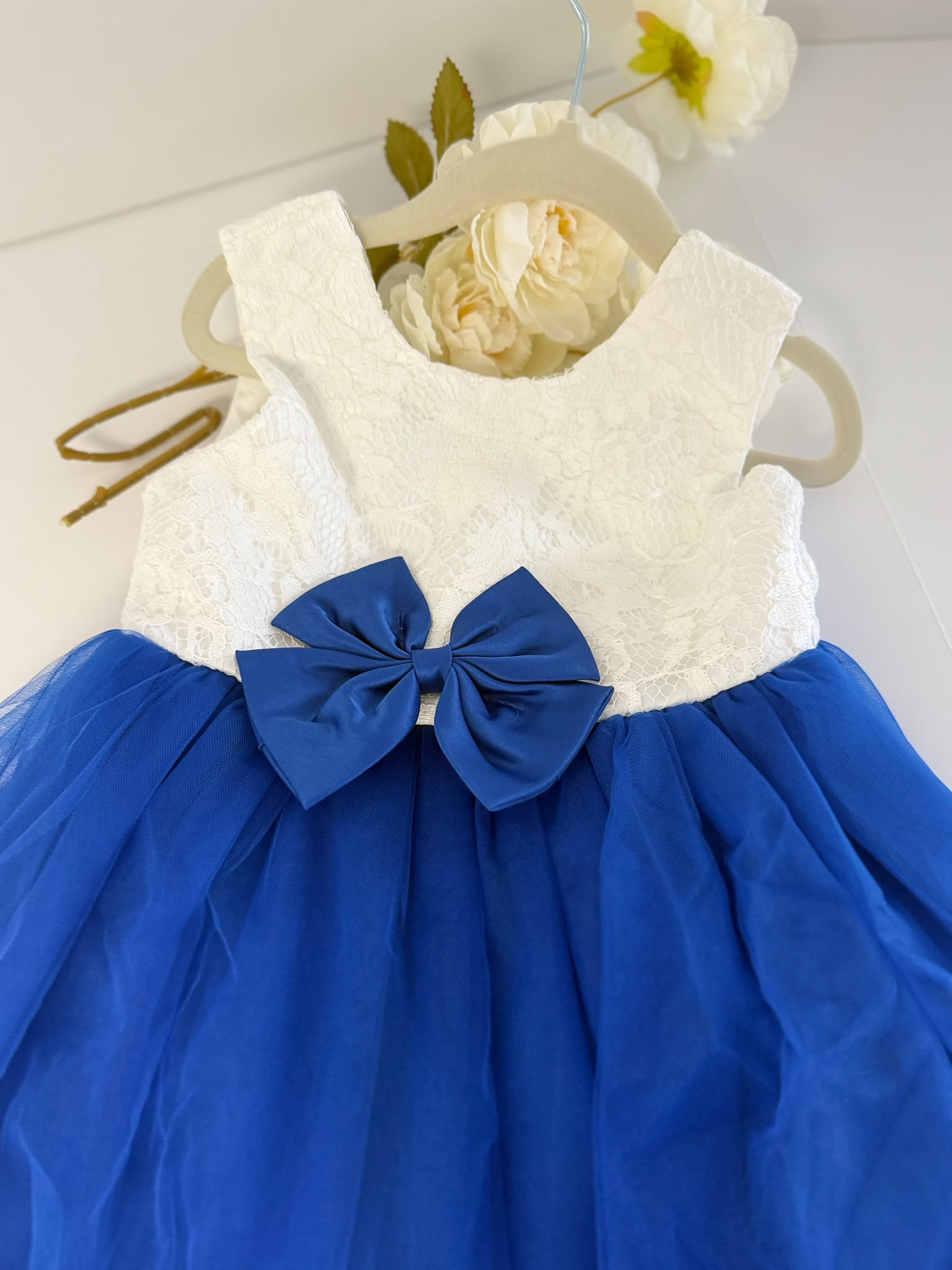 Royal Blue Girl Dress for 2-3 Yrs Old