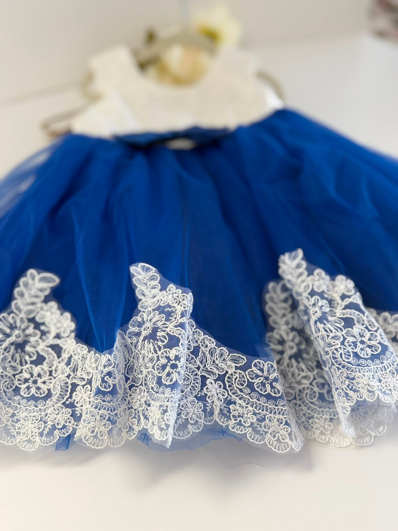 Royal Blue Girl Dress for 2-3 Yrs Old