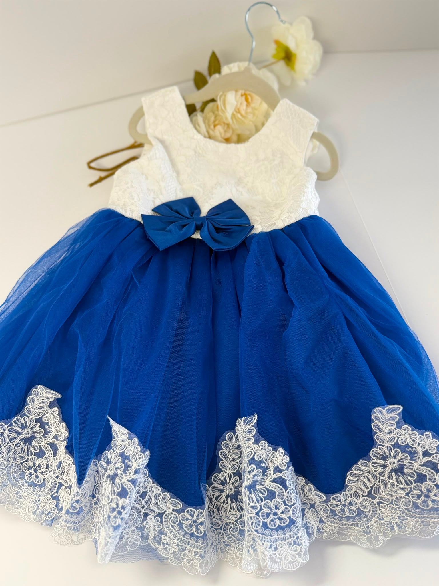 Royal Blue Girl Dress for 2-3 Yrs Old