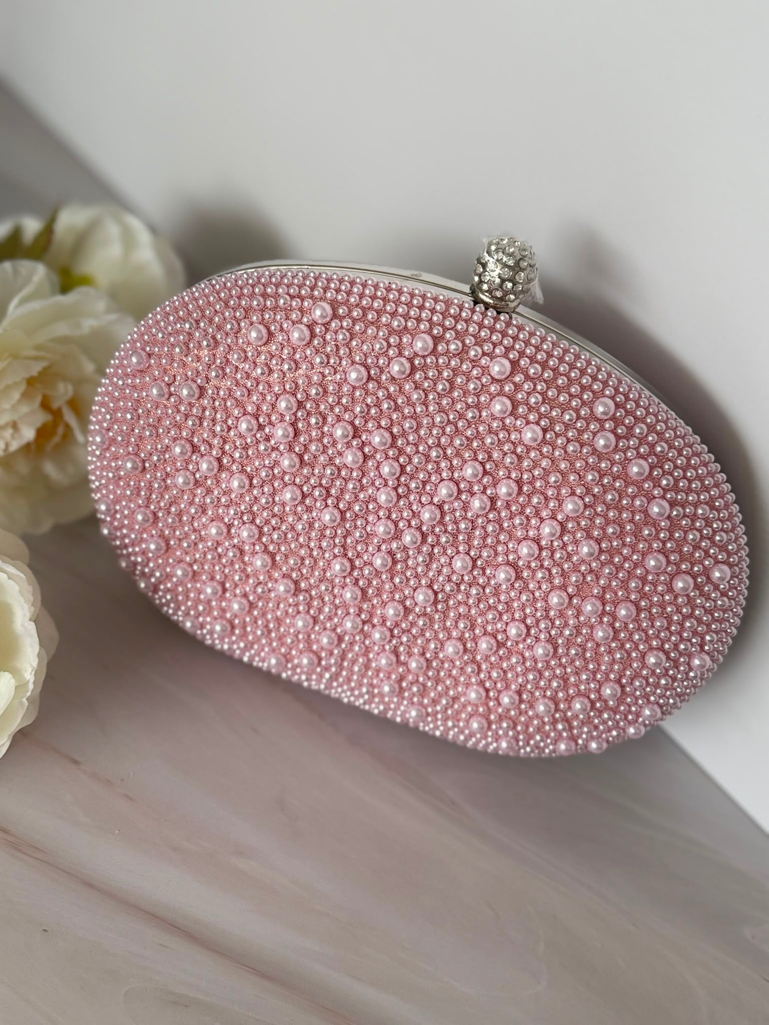 Elegant Pink Pearl Evening