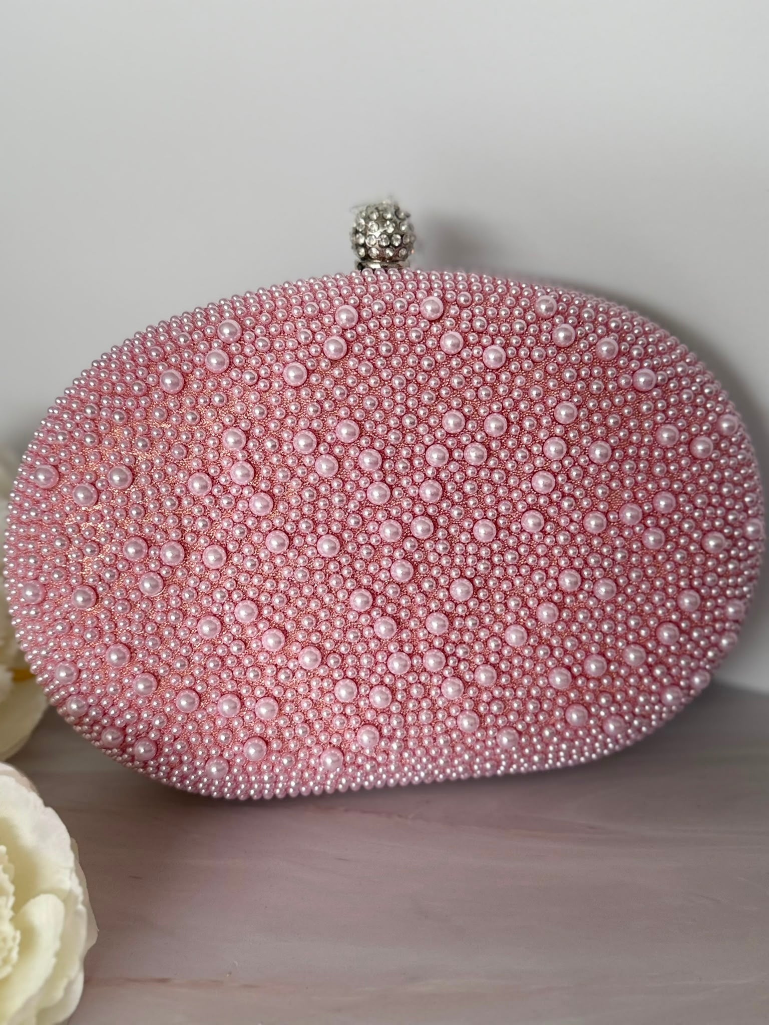Elegant Pink Pearl Evening
